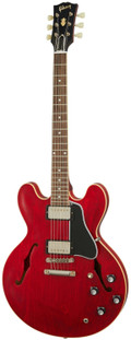 Gibson Custom Shop 1961 ES-335 Reissue VOS Semi Hollow Electric Guitar in 60s Cherry - 372547-61ES335VOSCNH1_front.jpg