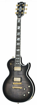 Gibson Les Paul Supreme Electric Guitar in Transparent Ebony Burst - LPSU00E2GH1-gibson-les-paul-supreme-translucent-ebony-burst-front.jpg