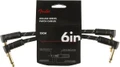 Fender Deluxe Series Instrument Cables (2-Pack) Angle/Angle 6' in Black Tweed - 319902-1548777065827.jpg