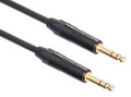 Mogami 2534 Quad Neglex 3m Cable Terminated with Neutrik Black and Gold TRS 1/4″ Jack - J3-25340-J3-3-2.jpg