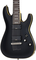 Schecter Demon-7 Aged Black Satin - 471037-Schecter Demon-7 Electric Guitar in Aged Black Satin.jpg