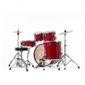 Pearl Roadshow 20" Acoustic Drum Kit in Matte Red - RS505CC747-RS505CC747_4.jpg