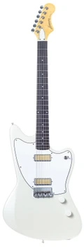 Harmony Standard Silhouette Electric Guitar in Pearl White - 425973-HMN-0111002101_1560852209077.jpg