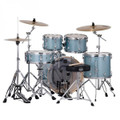 Mapex Venus 22" Acoustic Drum Kit in Aqua Blue Sparkle  - VE5295FTC-VJ-VE5295FTC-VJ_Rear.jpg