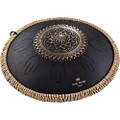 Meinl Sonic Energy Octave Steel Tongue Drum Black Engraved floral design D Kurd - OSTD1BKE_web_main.jpg