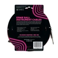 Ernie Ball 25ft Braided Instrument Cable in Red - 272956-1524154522802.jpg