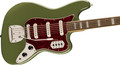 Squier FSR Classic Vibe Bass Guitar VI in Olive Green With Matching Headstock - 0374582576 (4).jpg