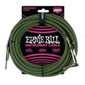 Ernie Ball 25ft Braided Instrument Cable in Green - 272969-1524155499062.jpg