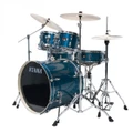 Tama Imperialstar 22" 6-piece Acoustic Drum Kit in Hairline Blue - IP62H6WHLB (2).jpg