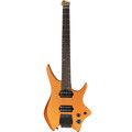 HILS NEXT HN3 Headless Electric Guitar in Satin Metallic Coral Orange - HN3SMCO-New-Front.jpg