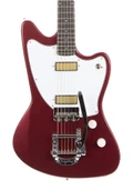 Harmony Standard Silhouette Electric Guitar in Burgundy with Bigsby - HMN-0111028104-hero.jpg
