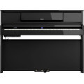 Roland LX 5 CH  Upright Piano In Polished Ebony - LX-5-PE-LX-5_RIGHT_IN_FRONT.jpg