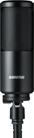 Shure SM4 Dual Diaphragm Condenser Microphone including Shock Mount,Magnetic Pop Filter & Carry Case - SM4-K_Hard Mount_Front_On White_HR.jpg
