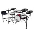 Alesis Strata Prime with Single Pedal, Headphones, Stool, HH Stand & Snare Stand - STRATAPRIME-Alesis_Strata_Prime_Side.jpg