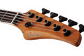 Schecter C-5 Standard Bass Guitar in Charcoal Satin - C-5 STANDARD CHARCOAL SATIN 3973 HEADSTOCK.jpg