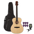 EastCoast G1 Grand Auditorium Acoustic Guitar Starter Pack With Accessories - Bundle-bun-ec-g1-nts.jpg