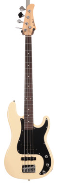 EastCoast PJ4 Electric Bass Guitar in Vintage White - EC-PJ4-VTW  (2).jpg