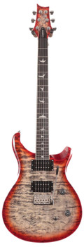 PRS SE Custom 24-08 Quilt Electric Guitar in Charcoal Cherry Burst - SEC844QQEIBCG (3)_compressed.jpg