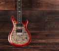 PRS SE Custom 24-08 Quilt Electric Guitar in Charcoal Cherry Burst - SEC844QQEIBCG-studio.jpg