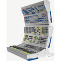 Mantis Studio 3-Tier Modular Brackets - White - MANTISBR3-WH - with modules.jpg