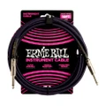 Ernie Ball Braided Instrument Cable Straight/Straight 10ft in Purple/Black - P06393.jpg