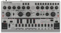 Behringer TD-3-MO-SR Modded Out Analogue Bass Line Synthesizer in Silver - 440850-Front 2 Grey.jpg