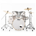 Pearl Export 22" Acoustic Drum Kit in Slipstream White - Pearl Export 5 pc Drum Set in Slipstream White 1.jpg