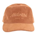 Andertons Music Co. Cord 6-Panel Embroidered Logo Cap In Camel Brown - CH-CML (6).jpg