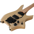 HILS NEXT HN4 Headless Electric Guitar in Satin Summer Sand - HN4SSS-Photo-Angle.jpg