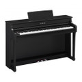 Yamaha CLP835 in Black with Stool & Headphones - NCLP835BUK - side.jpg