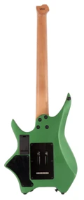 HILS NEXT HN5 Headless Electric Guitar Satin Green Silent Practice Bundle - HN5S-NS-MEG   (3).jpg
