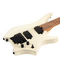 HILS NEXT HN4 Headless Electric Guitar in Satin Ivory - HN4SIV Body Top 1.jpg