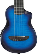 Ibanez AUP10FMNE Advanced Electro Acoustic Ukulele in Transparent Blue Sunburst Open Pore - AUP10FMNE_TBO_2Y_01_F.jpg