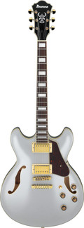 Ibanez AS73G-MSF AS Series Semi-Hollow Electric Guitar in Moonstone Silver Flat - AS73G_MSF_5B_05_A.jpg