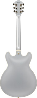 Ibanez AS73G-MSF AS Series Semi-Hollow Electric Guitar in Moonstone Silver Flat - AS73G_MSF_5B_05_C.jpg