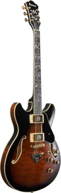 Ibanez AS93QMSP-DBS AS Series Quilted Maple Semi-Hollow Electric Guitar in Dark Brown Sunburst - AS93QMSP_DBS_5B_01_E.jpg