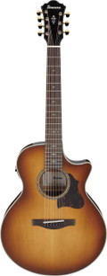 Ibanez AE3007FMH-TBH AE Series 7 String Electro Acoustic Guitar in Tobacco Edge Burst  - AE3007FMH_TBH_1X_01_A.jpg