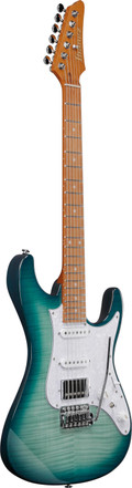 Ibanez AZ22S1F-TXB AZ Standard Series HSS Electric Guitar in Transparent Turquiose Burst - AZ22S1F_TXB_5N_01_E.jpg