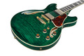 Ibanez AS93FM-TMG AS Series Flamed Maple Semi-Hollow Electric Guitar in Transparent Moss Green - AS93FM_TMG_5B_05_H.jpg
