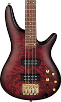 Ibanez SR300EDX-WZM SR Series 4-String Bass Guitar in Wine Red Frozen Matte - SR300EDX_WZM_1P_02_F.jpg