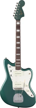 Fender American Vintage II '66 Jazzmaster in Sherwood Green Metallic Rosewood Board - 0110340846 (2).jpg
