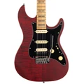 Sire Larry Carlton S7 FM New Gen Electric Guitar in See Through Red Satin Maple Neck - S7FMSTR-2 (1).jpg