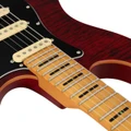 Sire Larry Carlton S7 FM New Gen Electric Guitar in See Through Red Satin Maple Neck - S7FMSTR-2 (8).jpg