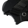 HILS NEXT HZ7 Multi-Scale 7-String Headless Electric Guitar in Satin Galaxy Black - HZ7SGB-Photo-Bridge.jpg