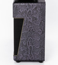 Magnatone Slash Signature M-80 2 X 12 Cabinet in Purple Python - PP-M80-Head-Ext-Cabinet-Side.jpg