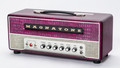 Magnatone Billy Gibbons Signature Super Fifteen Guitar Valve Amp Head in Chrome Grape - Super-15-Head-Right-Front.jpg