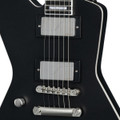 Epiphone Left Handed Extura Prophecy in Aged Jet Black Metallic  - EIXTYAJBBN1L_pups.jpg