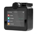 Roadie Coach Portable Recorder and Practice Tool - coach facing left with menu.jpg