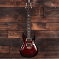 PRS Custom 24 10-Top Electric Guitar in Fire Red Smokeburst  - 0388905 (4).jpg