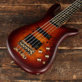Warwick Limited Edition Teambuilt Streamer LX 5-String Bass Guitar in Honey Sunset Burst Natural - GPSM01382725 (8).jpg
